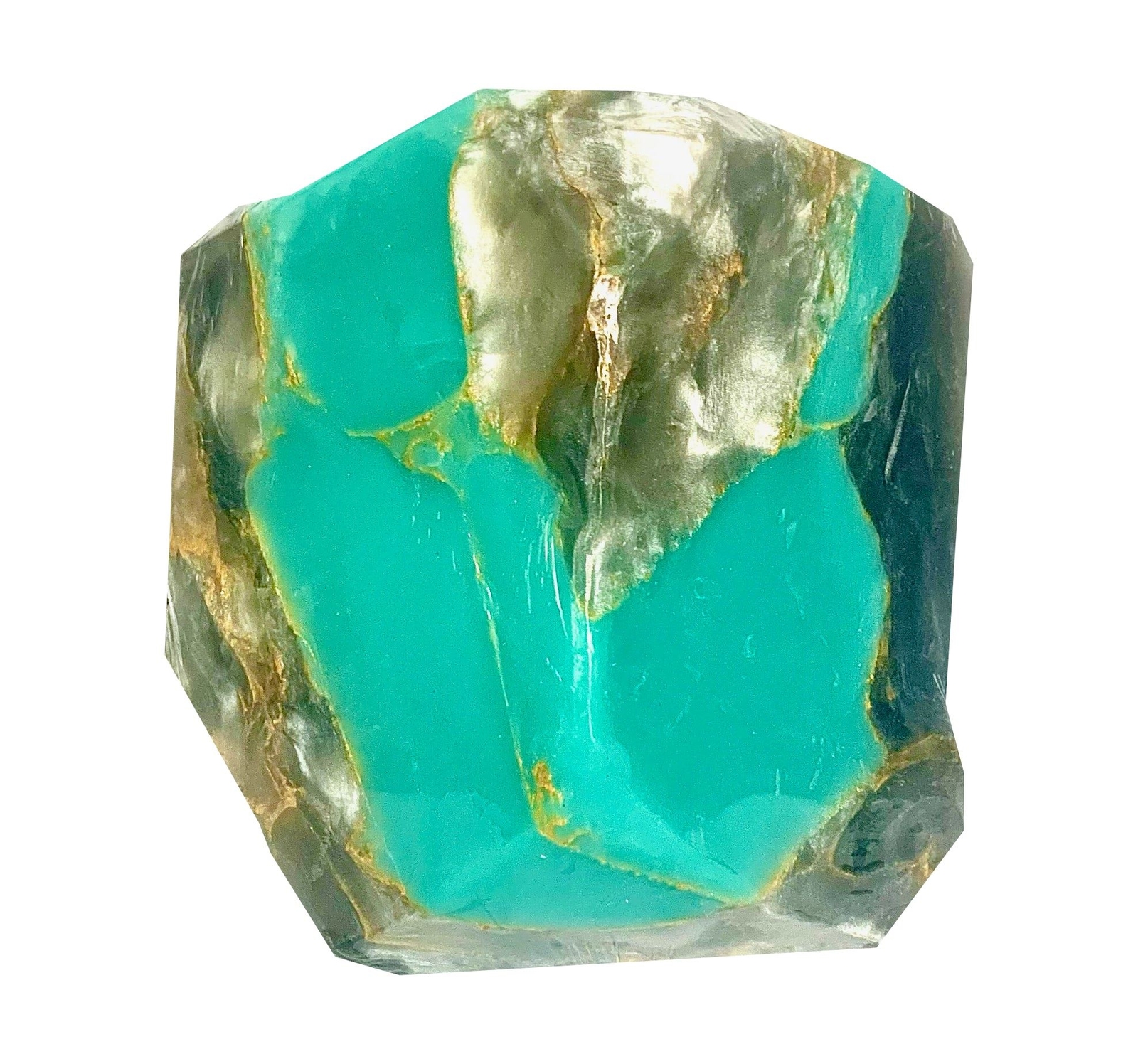 T.S. Pink SoapRocks Jewel Collection – Turquoise in Silver