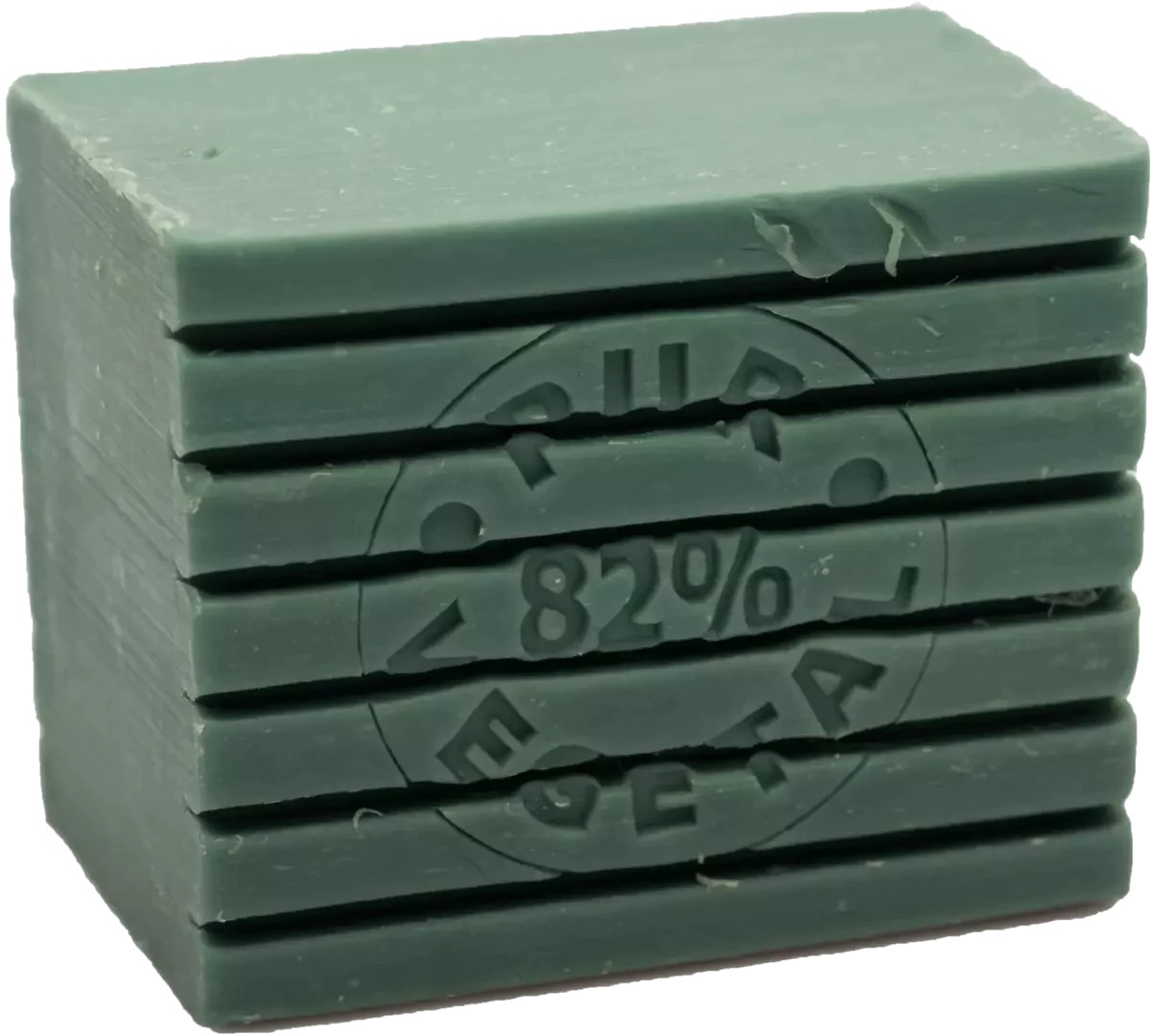 La Savonnerie de Nyons Striped Soap -Olive 300gm