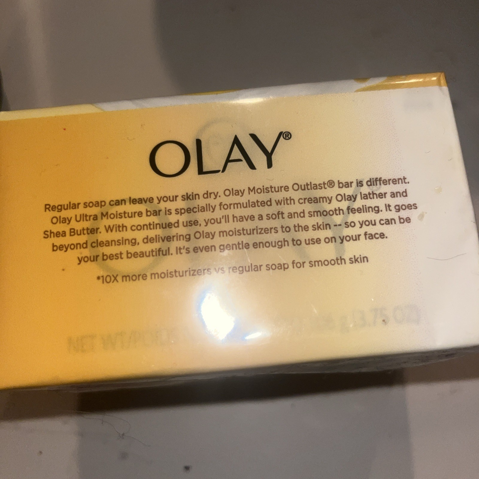 Olay Ultra Moisture Beauty Bar Shea Butter 10x Moisturizer 2 Bars. Rare Soap