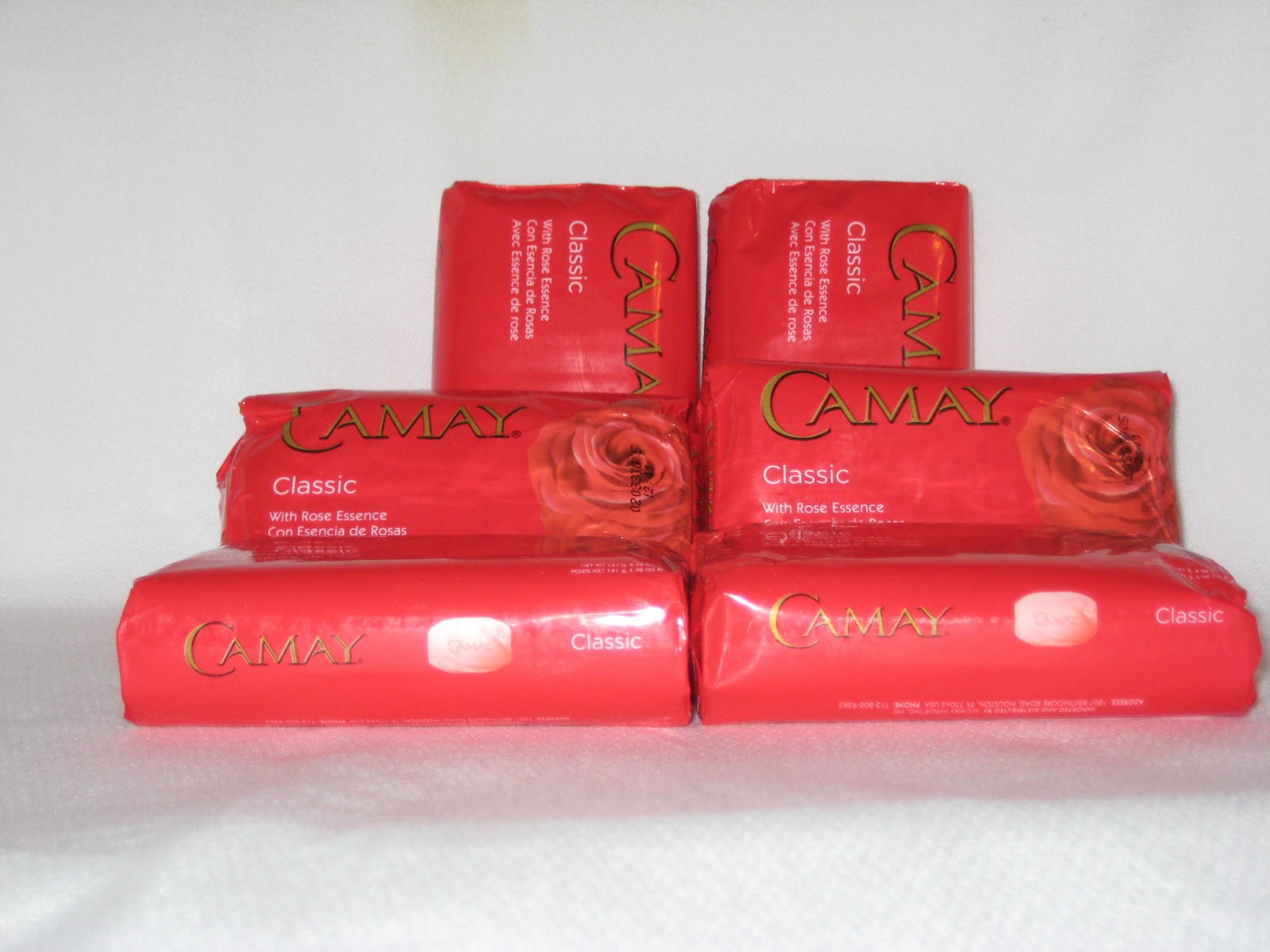 CAMAY CLASSIC SUPER SIZED 4.98 OZ (each bar) BAR SOAP – 6 PACK