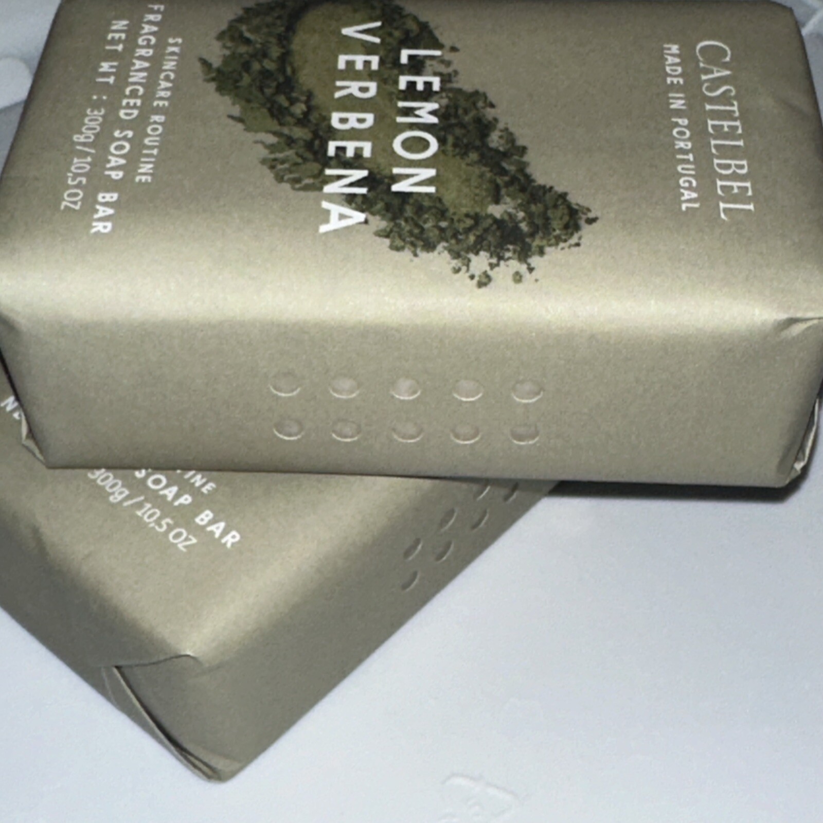 CASTELBEL 🇵🇹LEMON 🍋 VERBENA Fragranced Soap Bars 2-10.5.oz