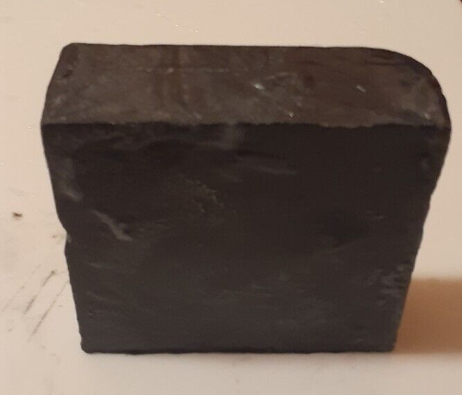 Handmade Black Cold Processed Soap Bar -Free Shipping