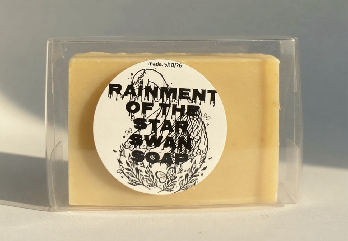 Vegan Handmade Soap Bar | Raiment of the Star Swan Soap | Botanical Bar