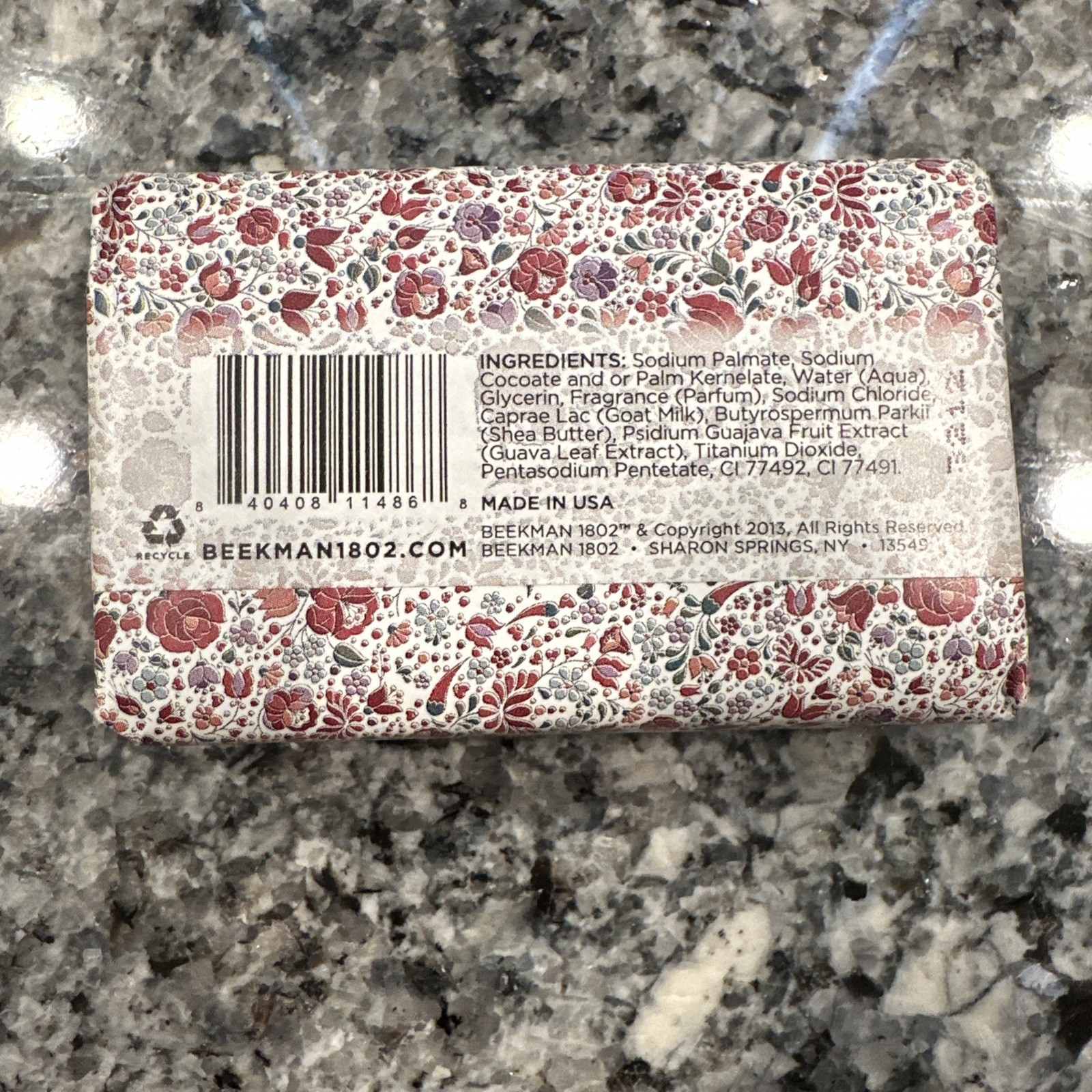 Beekman 1802 Goat Milk Bar Soap Honeyed Grapefruit 3.5 oz.