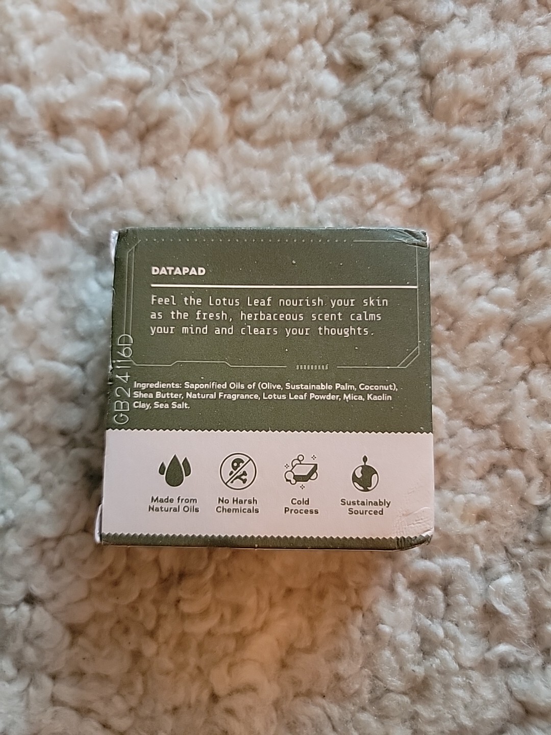 Dr. Squatch Disney Star Wars Men’s Natural Soap 5 oz Bar Yoda Wisdom Wash Lotus