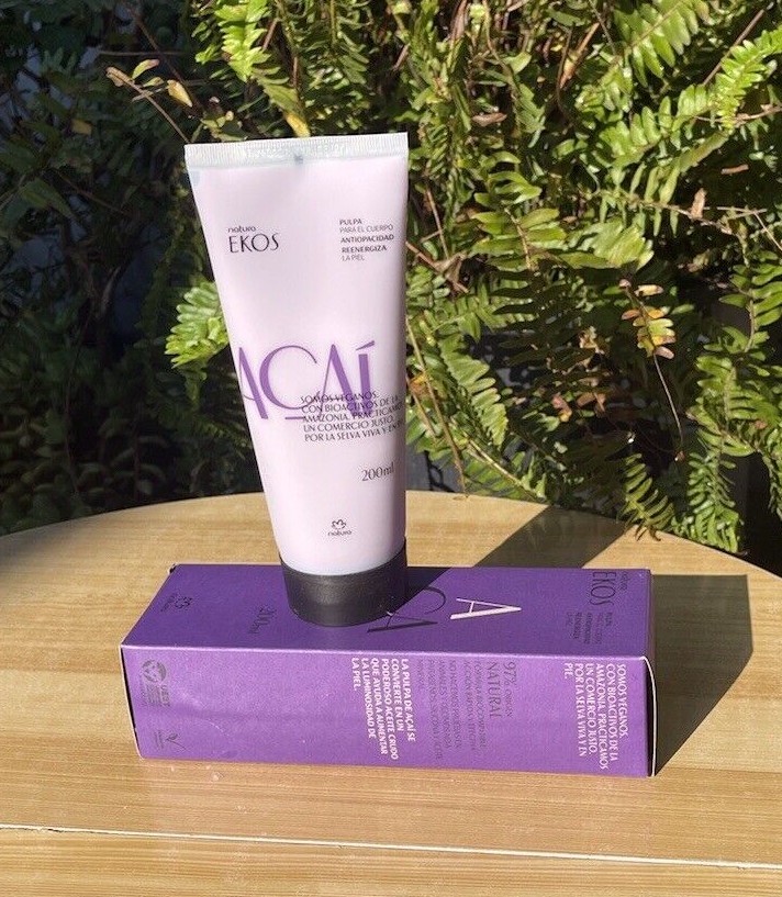 Natura EKOS CASTANHA,MARACUJA,TUKUMA,ACAI,ANDIROBA Body Lotion 200mil New