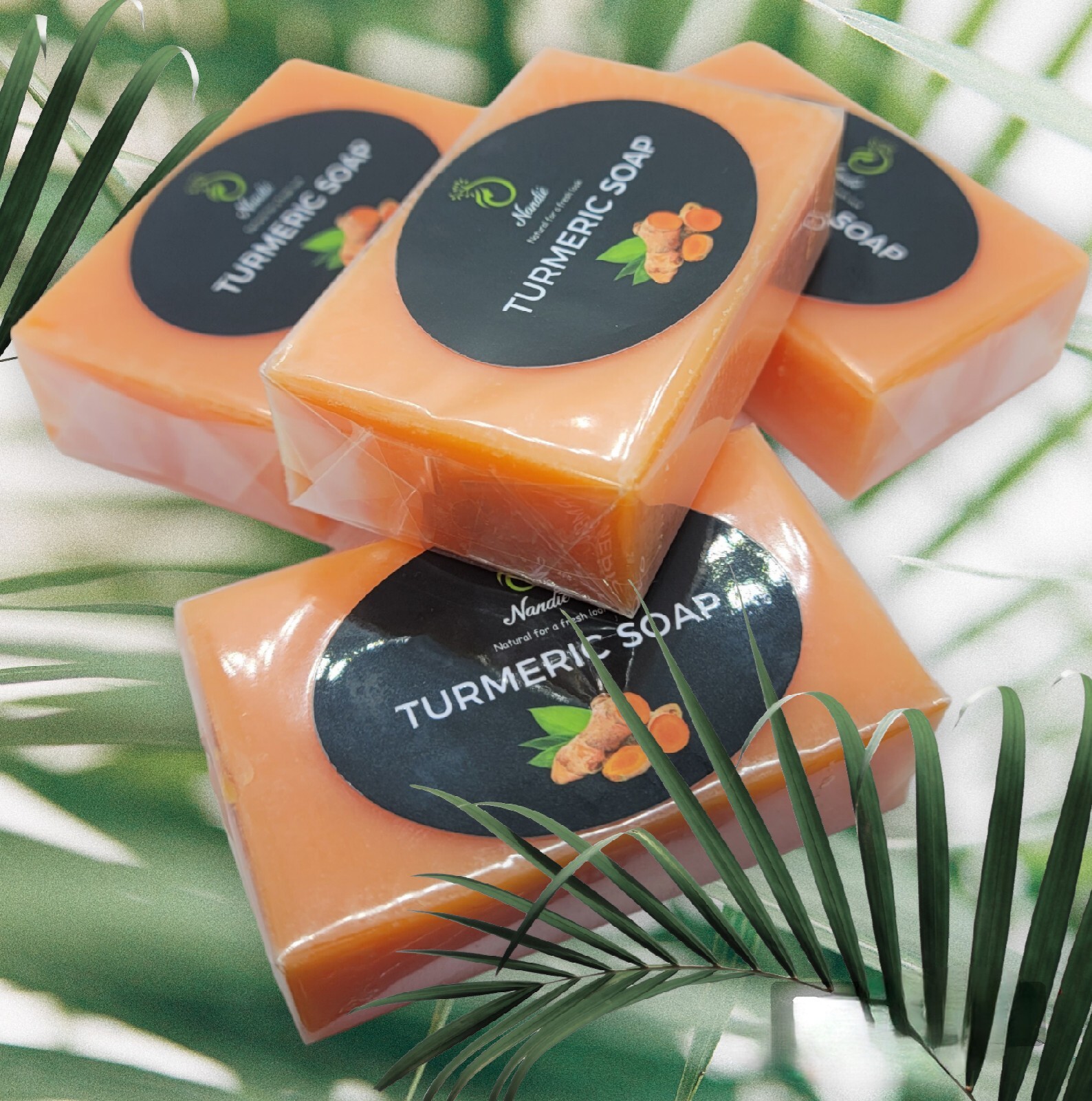 Turmeric soap 100%Natural for acne& dark acne spots