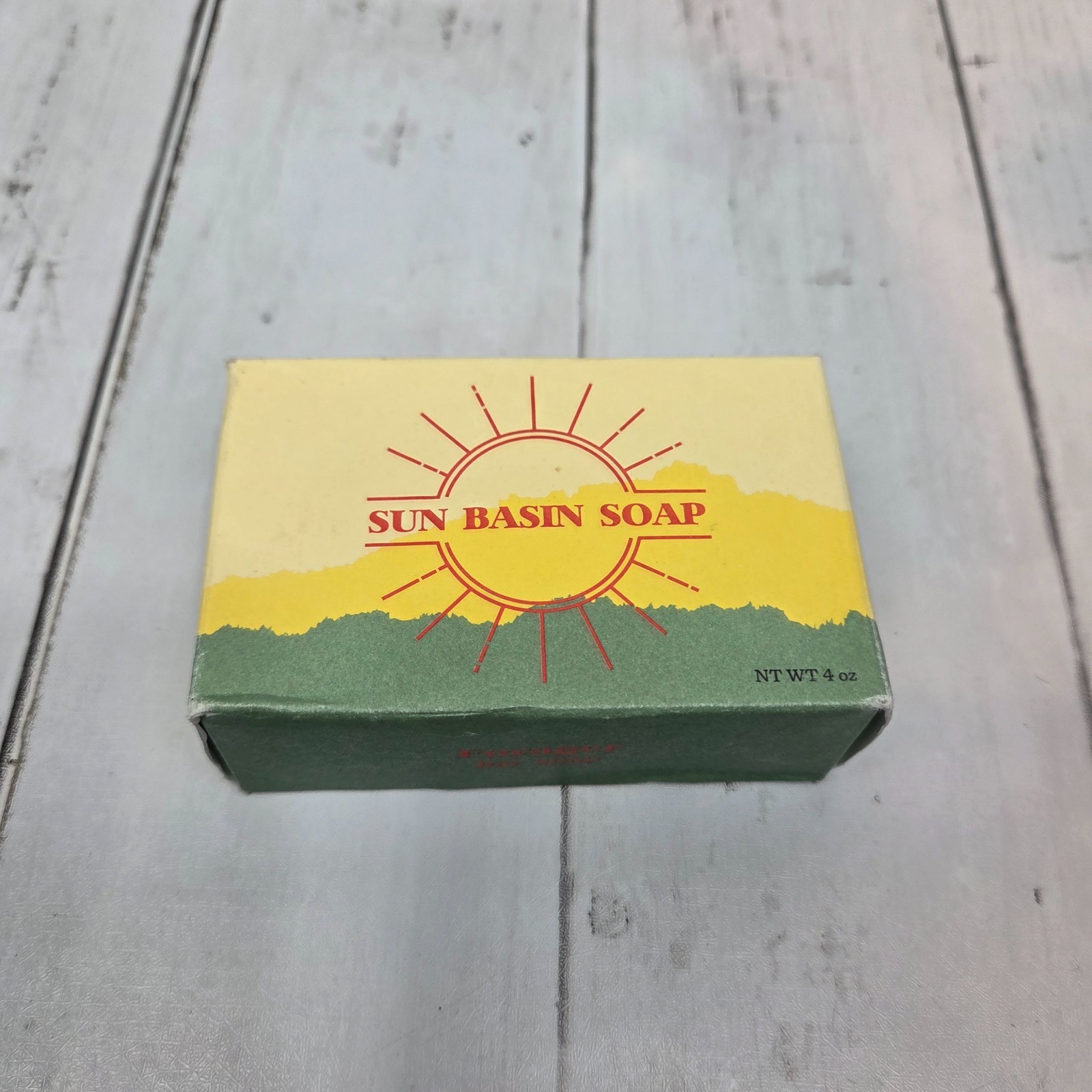 Sun Basin Soap Bar Soap Lot of 2 Snowmelt, Forager 4 Oz Bars NEW