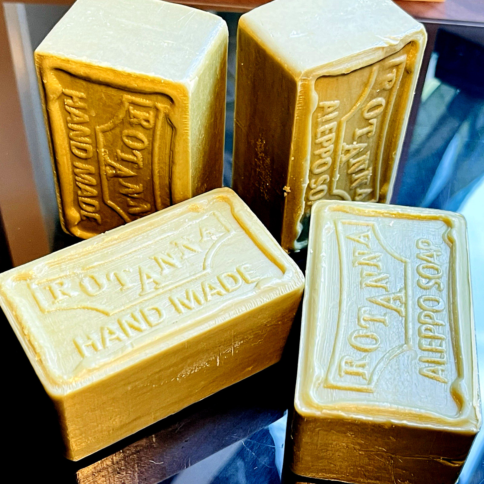 4 PK ALL NATURAL SCENTED OLIVE OIL LAUREL OIL SOAP BAR FOR PSORIASIS N ECZEMA.