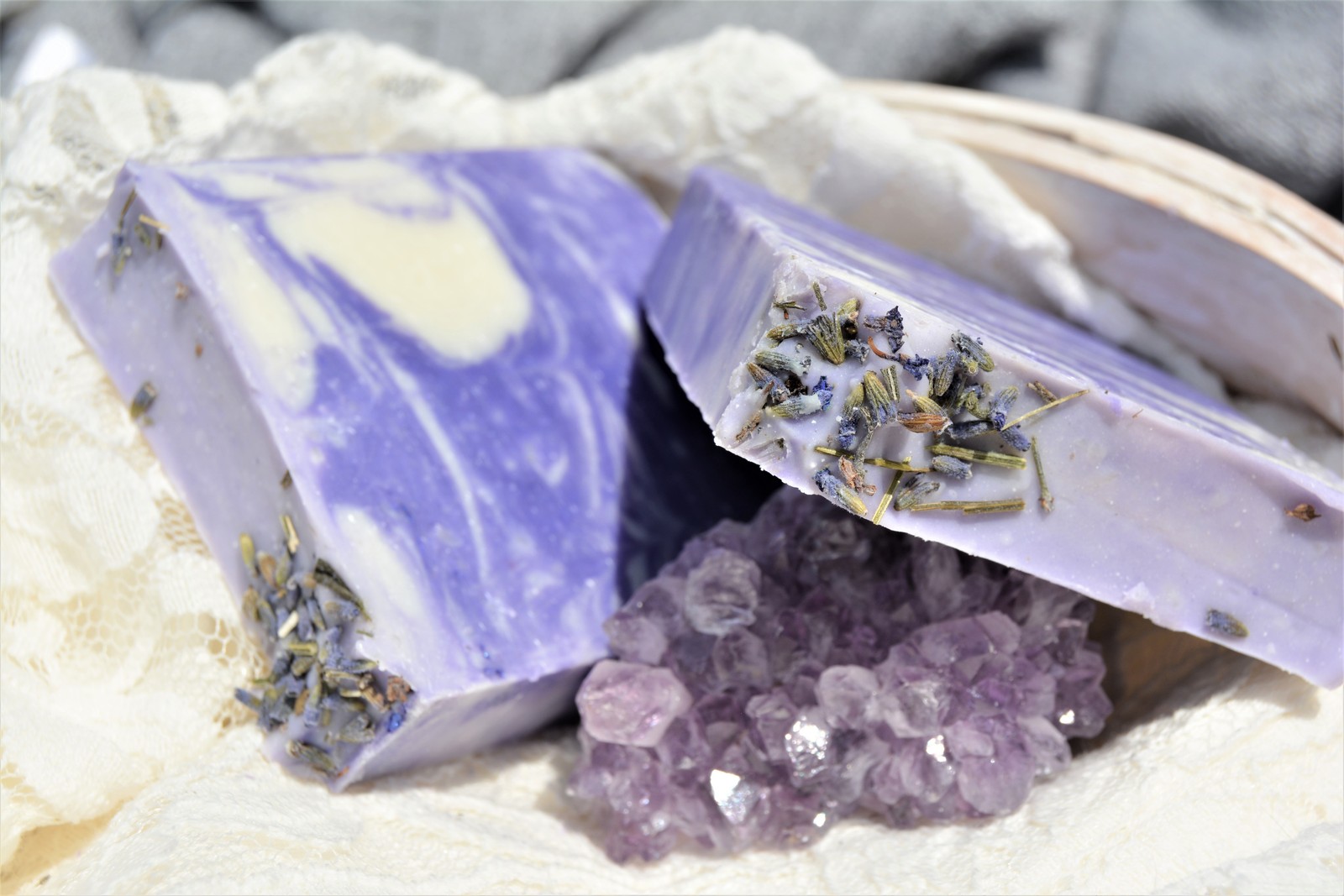 Lavender Dreams Handmade Bar Soap – All Natural, cold-process soap