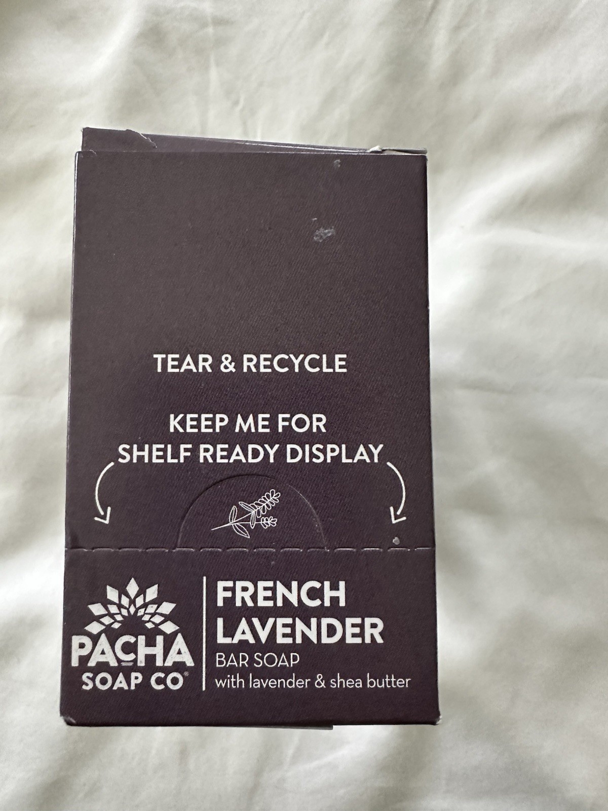 PACHA FRENCH LAVENDER BATH SOAP MADE NE USA NO ANIMAL TEST NATURAL INGREDIENTS