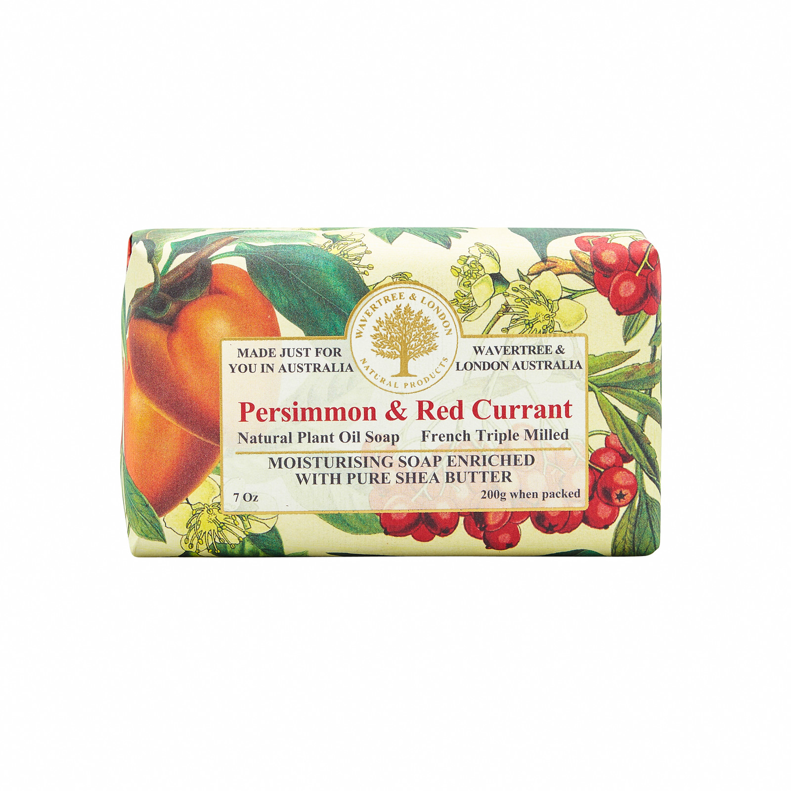 Wavertree & London Australian Bar Soap Persimmon & Red Currant