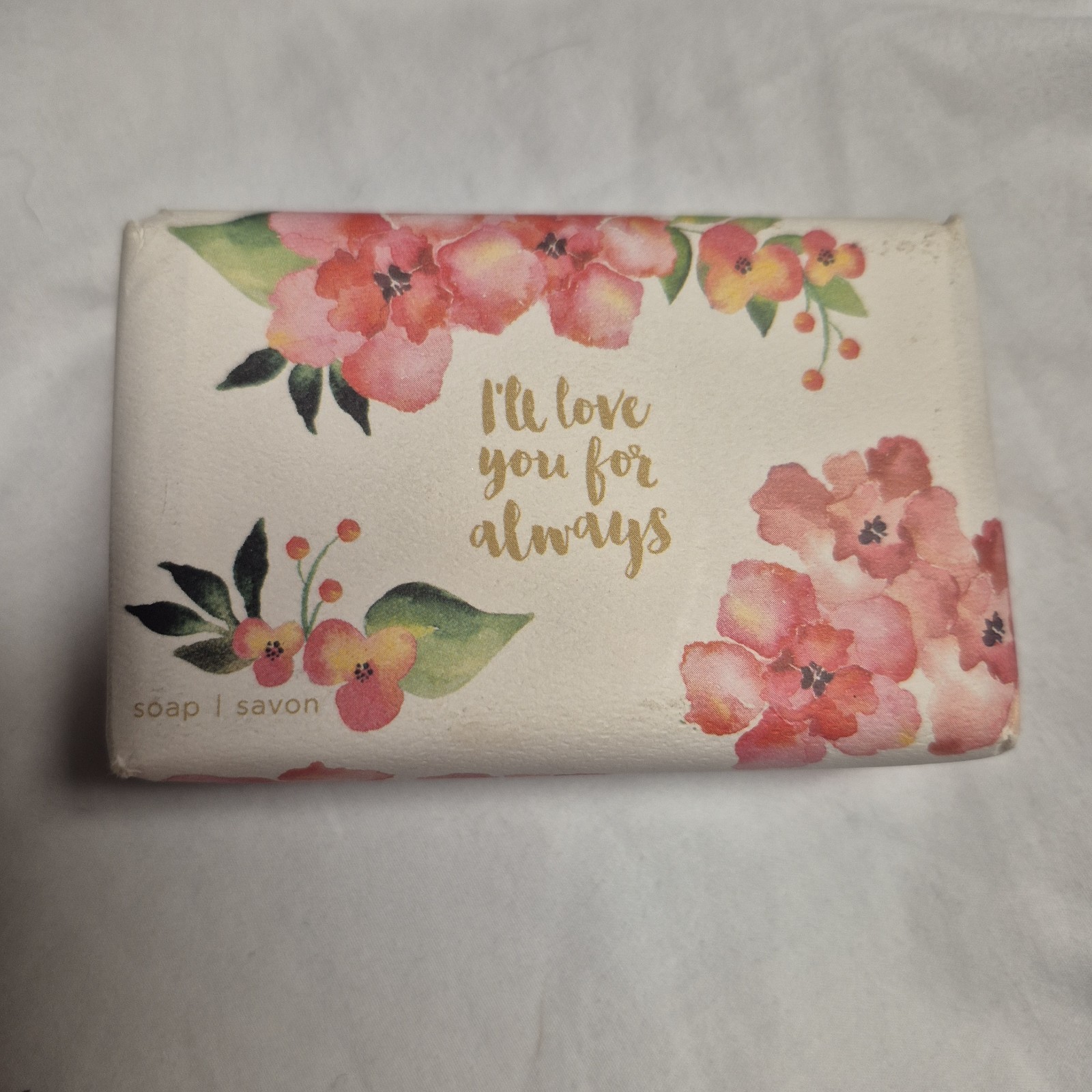 Nordstrom Rack I’ll Love You For Always Bar Rose Scented Fringe Soap Floral New