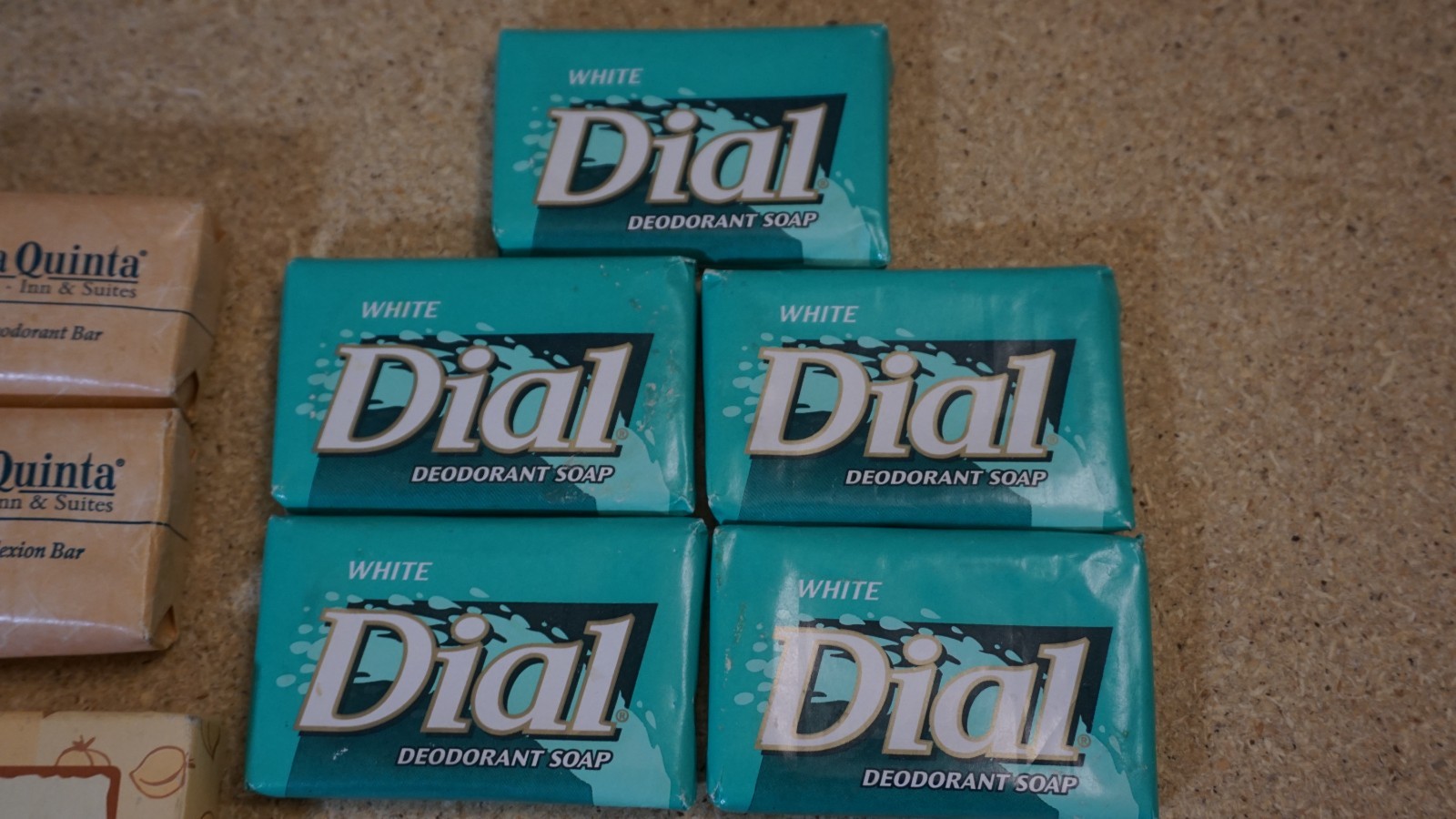 (19 Lot) Hotel Motel Travel Bar Soap Mixed – Dove Sensitive Dial La Quinta Etc.