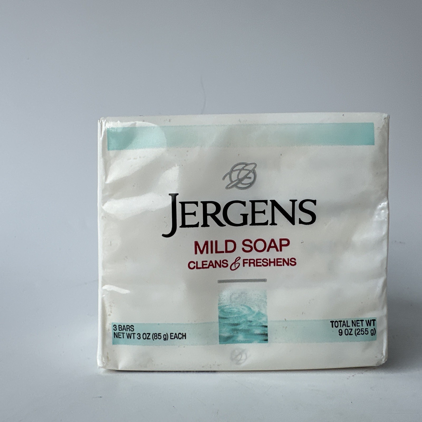 Jergens Mild Soap Cleans & Freshens – 3 Bars – 3oz Each (9oz total)