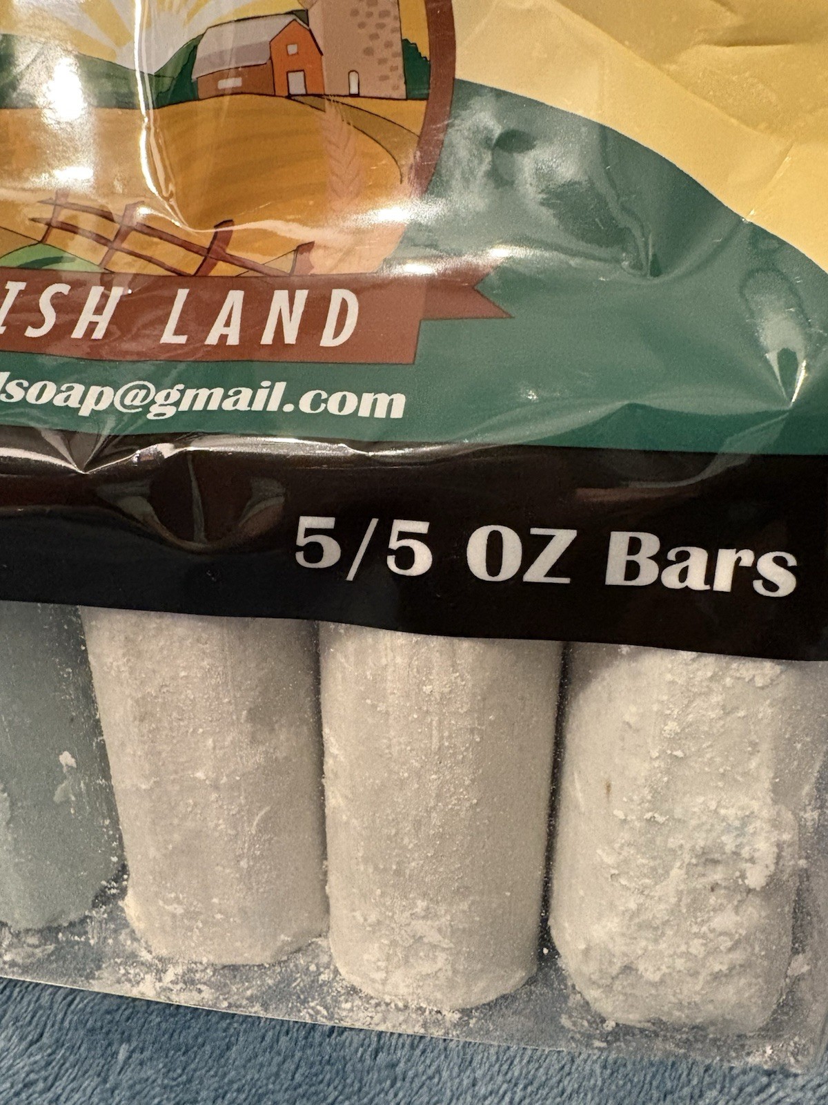 10 Large 5 oz Bars Amish Land Soap
