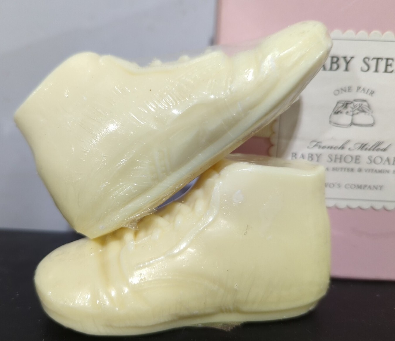 Two’s Company “Baby Steps” French Milled Baby Shoe Soaps
