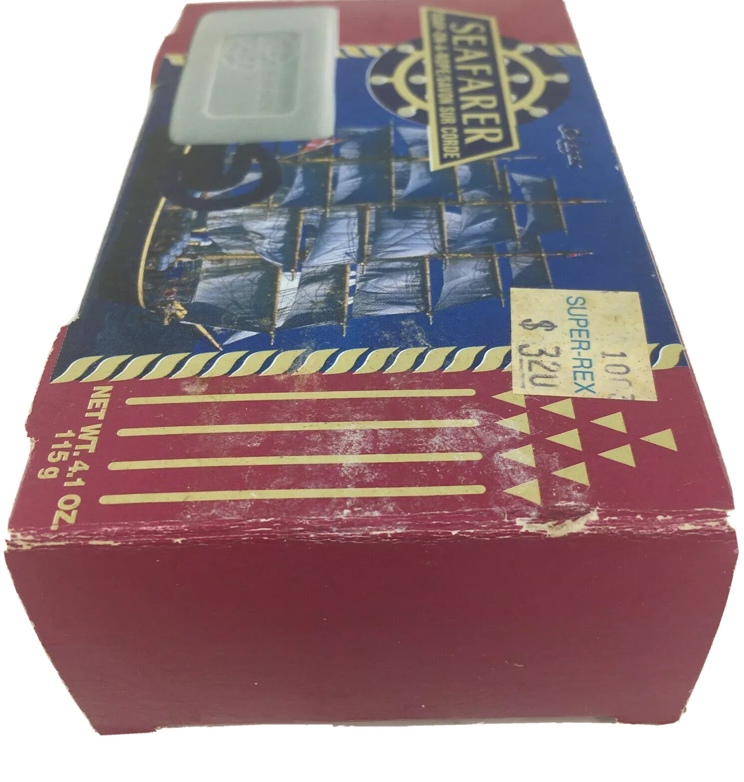 Vintage Delagar Seafarer Soap-On-A-Rope Made In Turkey Open Box Unused