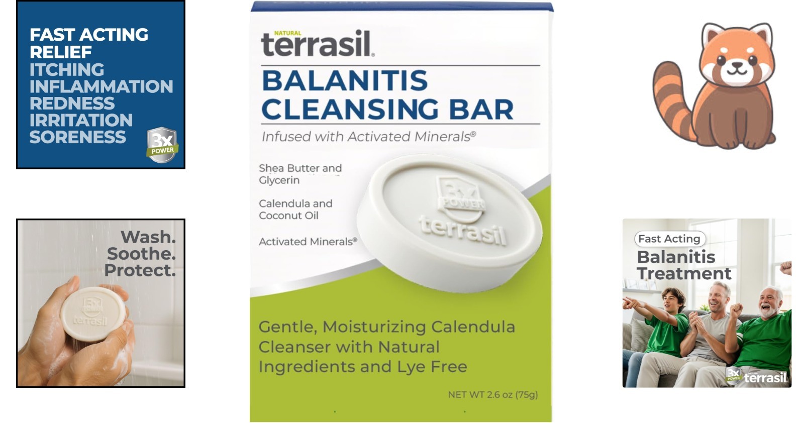 Dermatologist Tested Balanitis Soap (75g) – Soothing Relief for Sensitive Skin