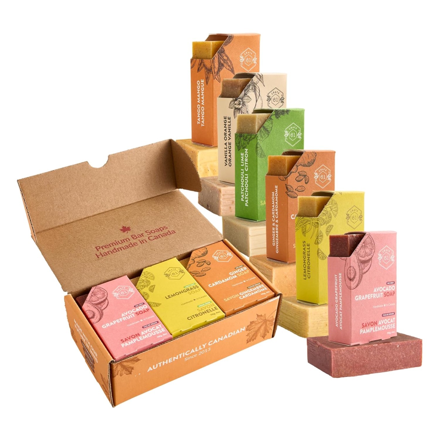 Artisanal Bar Soaps Variety Pack