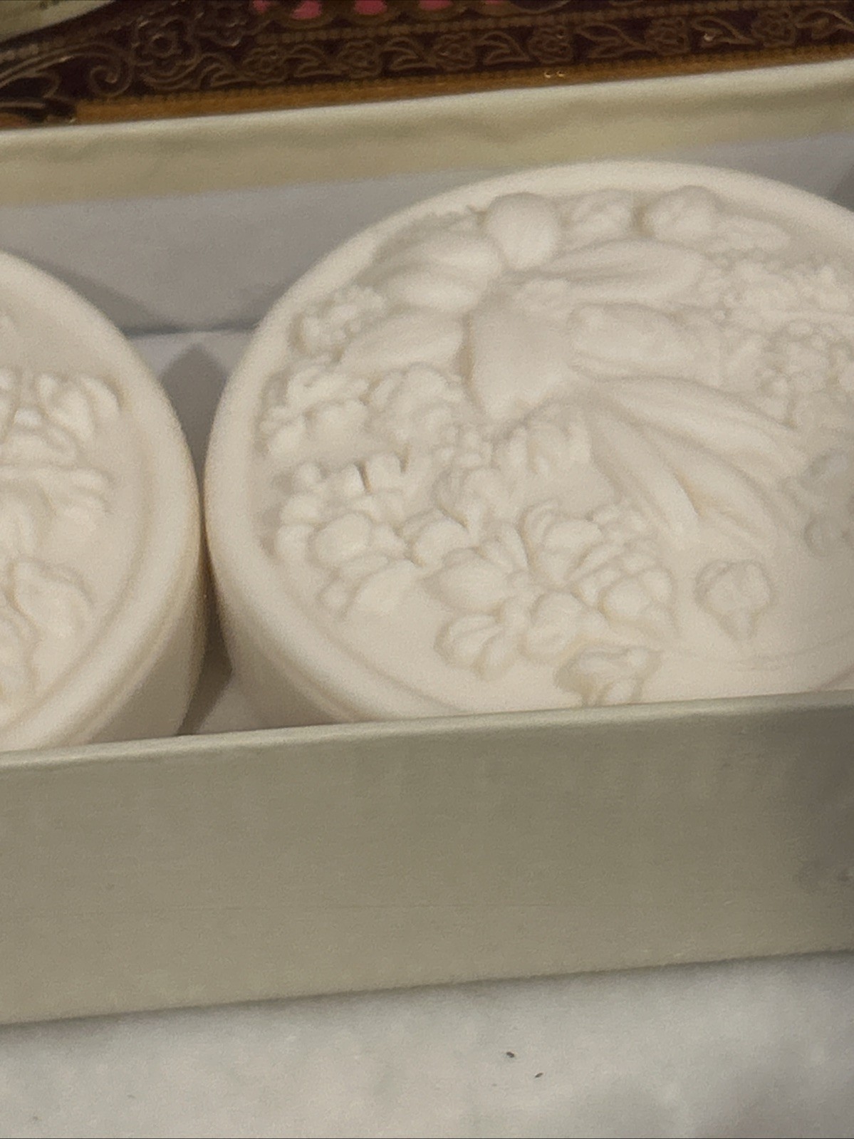 Saponificio Artigianale Fiorentino ROSE Scented Soaps 3 x4.40oz New/Sealed-ITALY