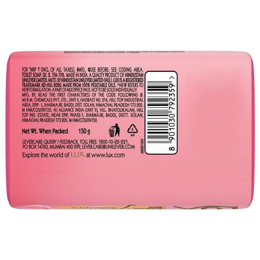 Lux Bathing Soap – Rose & Vitamin E Soft Glowing Skin Soap Bar 100 g – Free Ship
