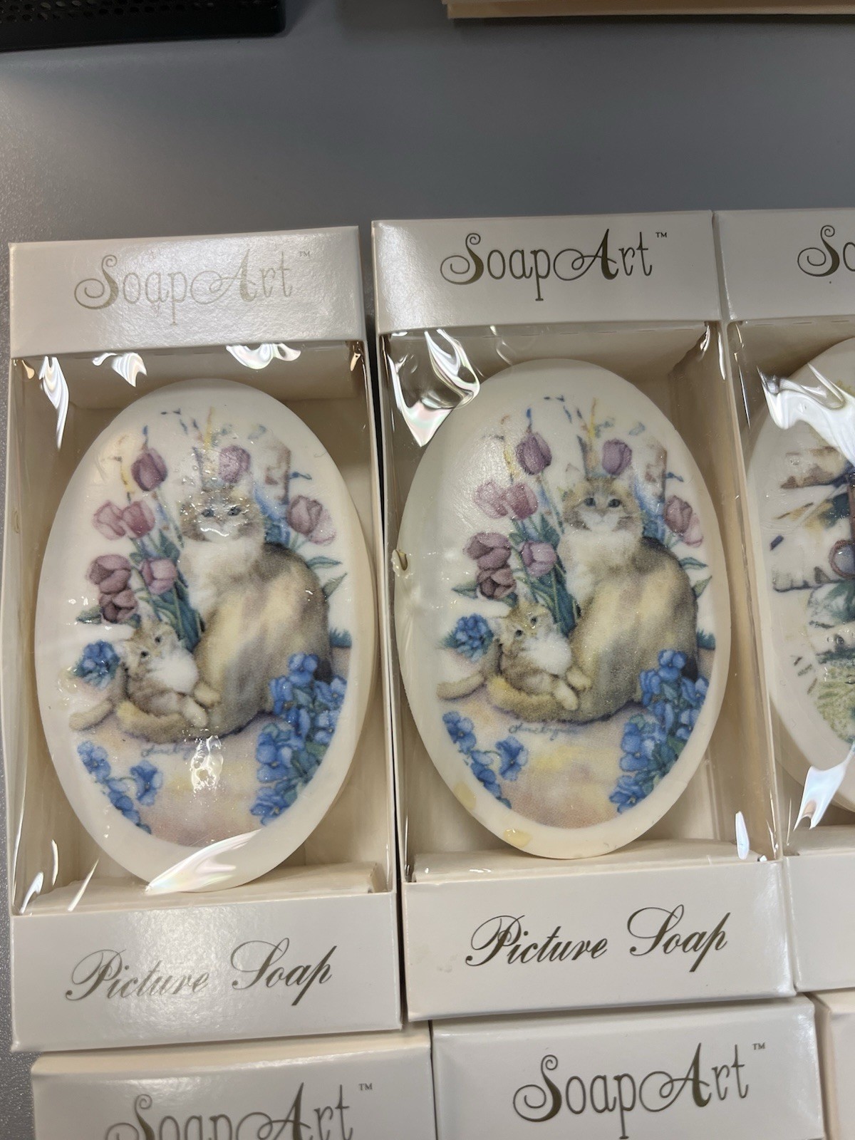 Set Of 12 Soap Art Picture Soaps