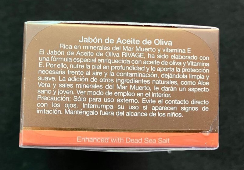 RIVAGE Olive Oil Soap with Dead Sea Minerals – Deeply Moisturizing & Natural Car