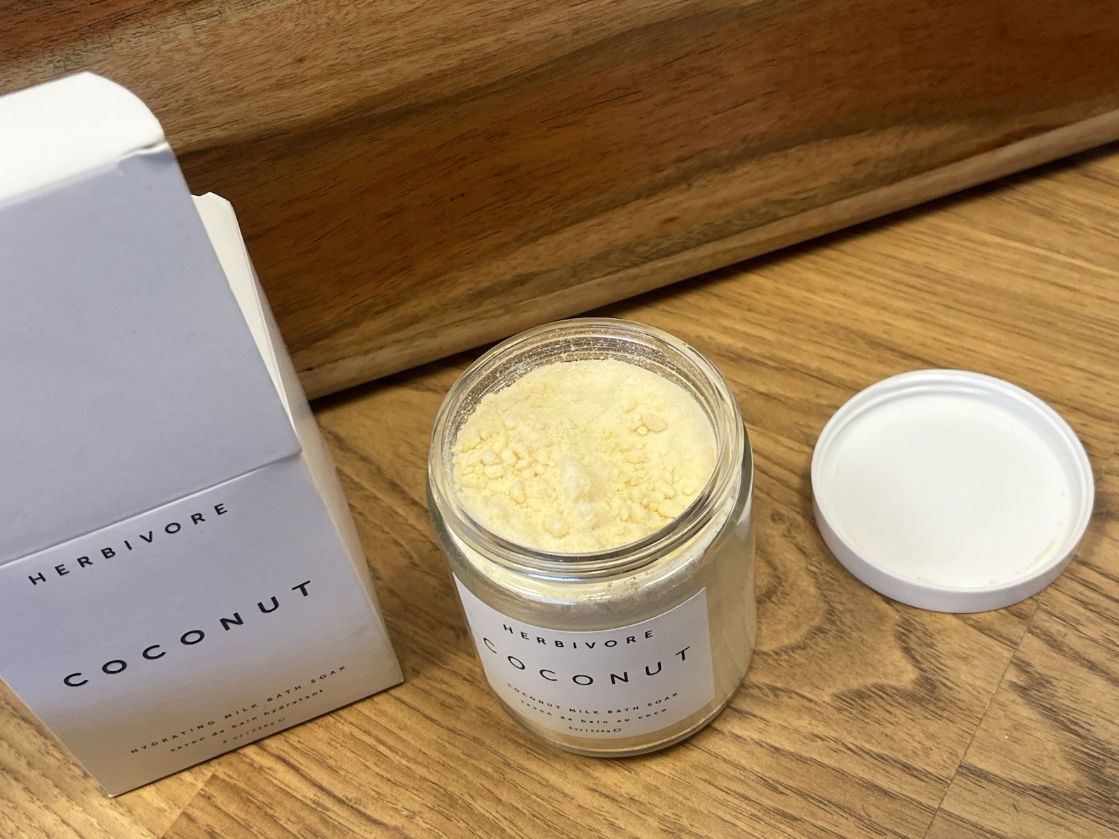 Herbivore Botanicals Coconut MILK Bath Soak Moisturizing Hydrating