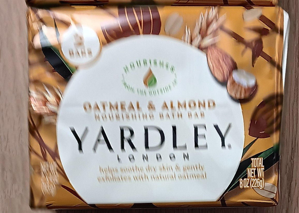 Yardley London Oatmeal & Almond Naturally Moisturizing Bath Bar Soap Lot Gentle