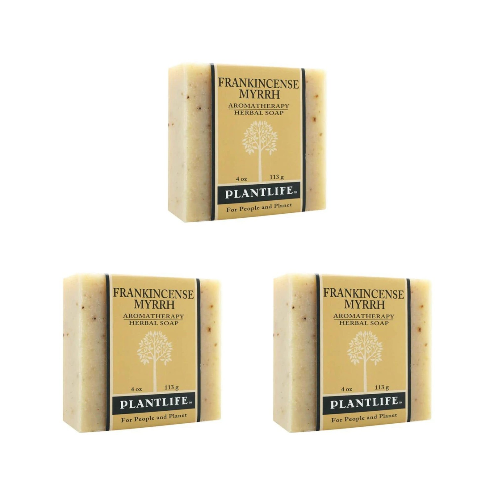 Frankincense Myrrh 3-Pack Bar Soap – Moisturizing and Soothing Soap for Your …