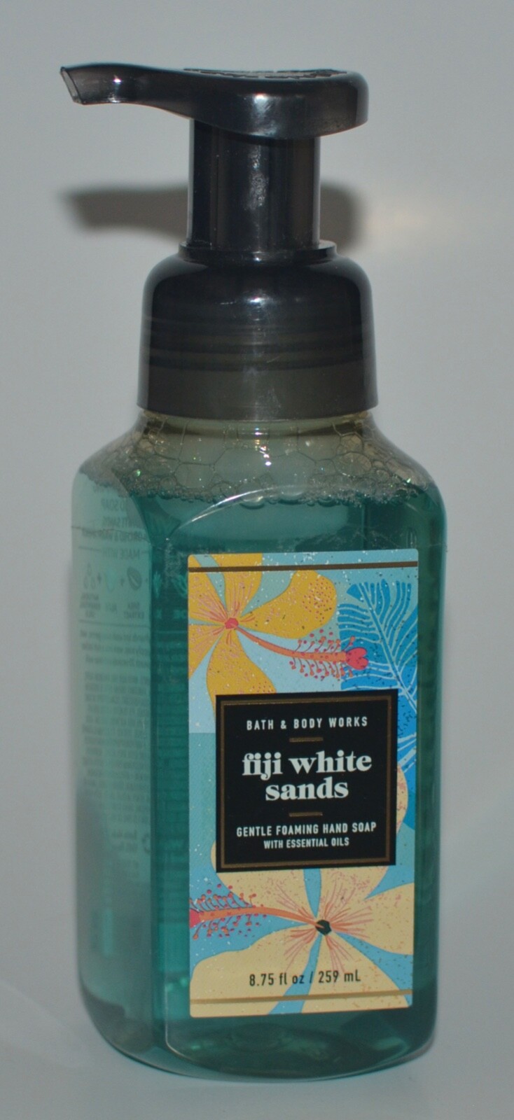 1 BATH & BODY WORKS FIJI WHITE SANDS GENTLE FOAMING HAND SOAP WASH 8.75 OZ LARGE