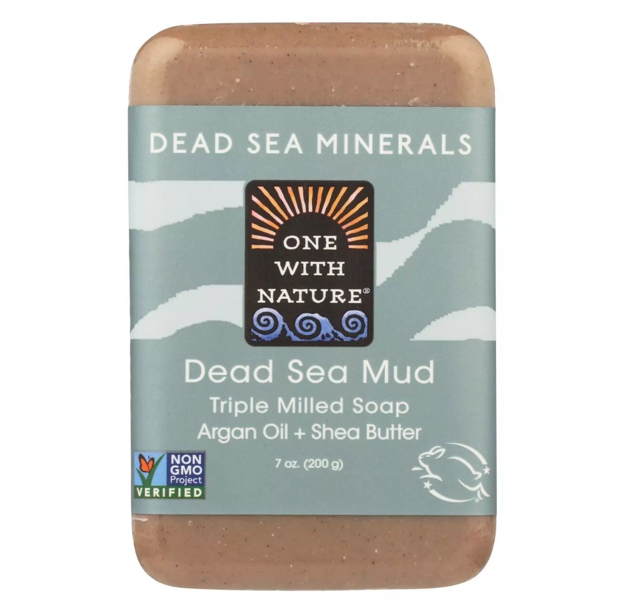 One With Nature Dead Sea Minerals Triple Milled Bar Soap – Dead Sea Mud
