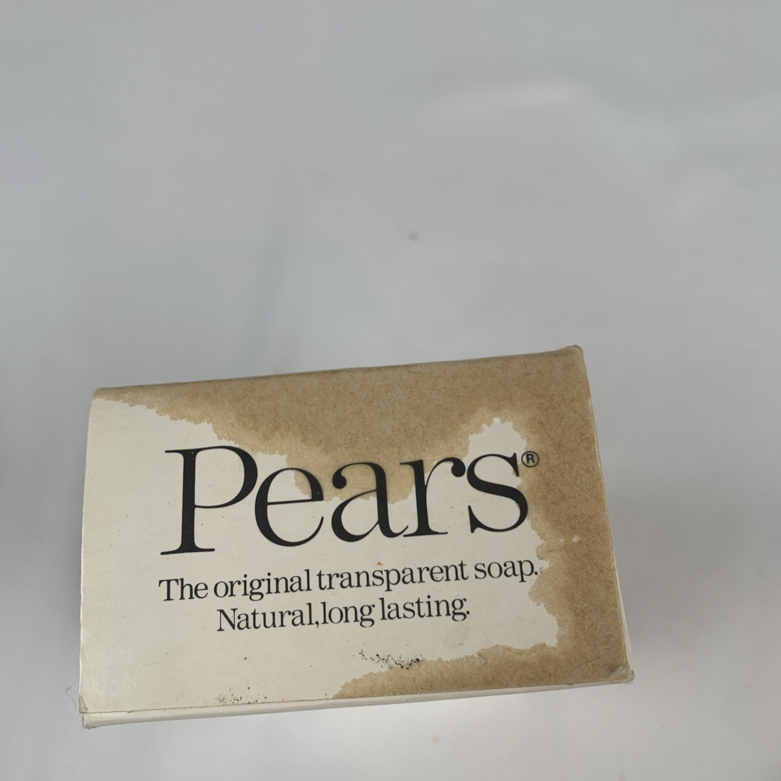 Vtg Bath Size Pears Transparent Soup NIP Original Price Sticker From Osco 4.4 Oz