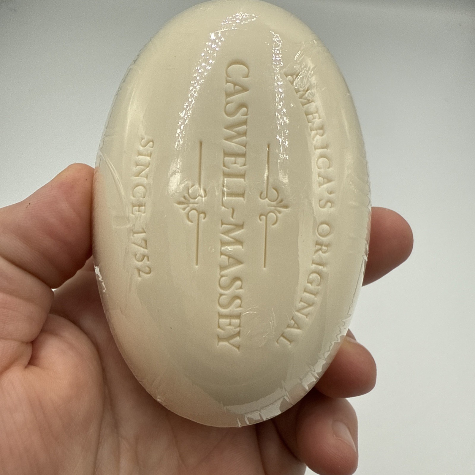 Lot of 2 Caswell Massey 5.5 Oz Bar Soap NEW Unknown Scent USA Sealed