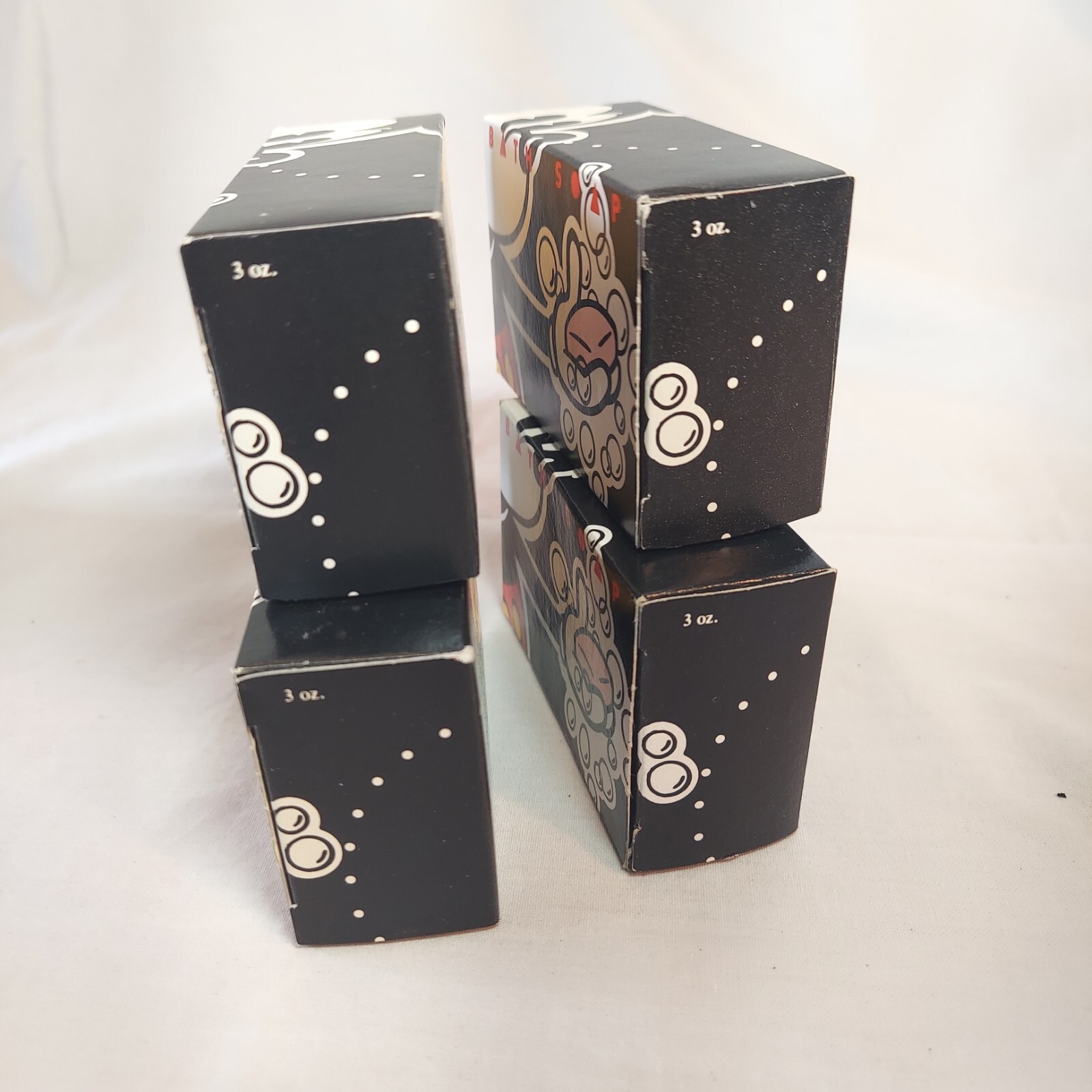 Walt Disney Resort Mickey Mouse Bath 3oz., Facial 1.25oz. Bar Soap 1955 4 Each