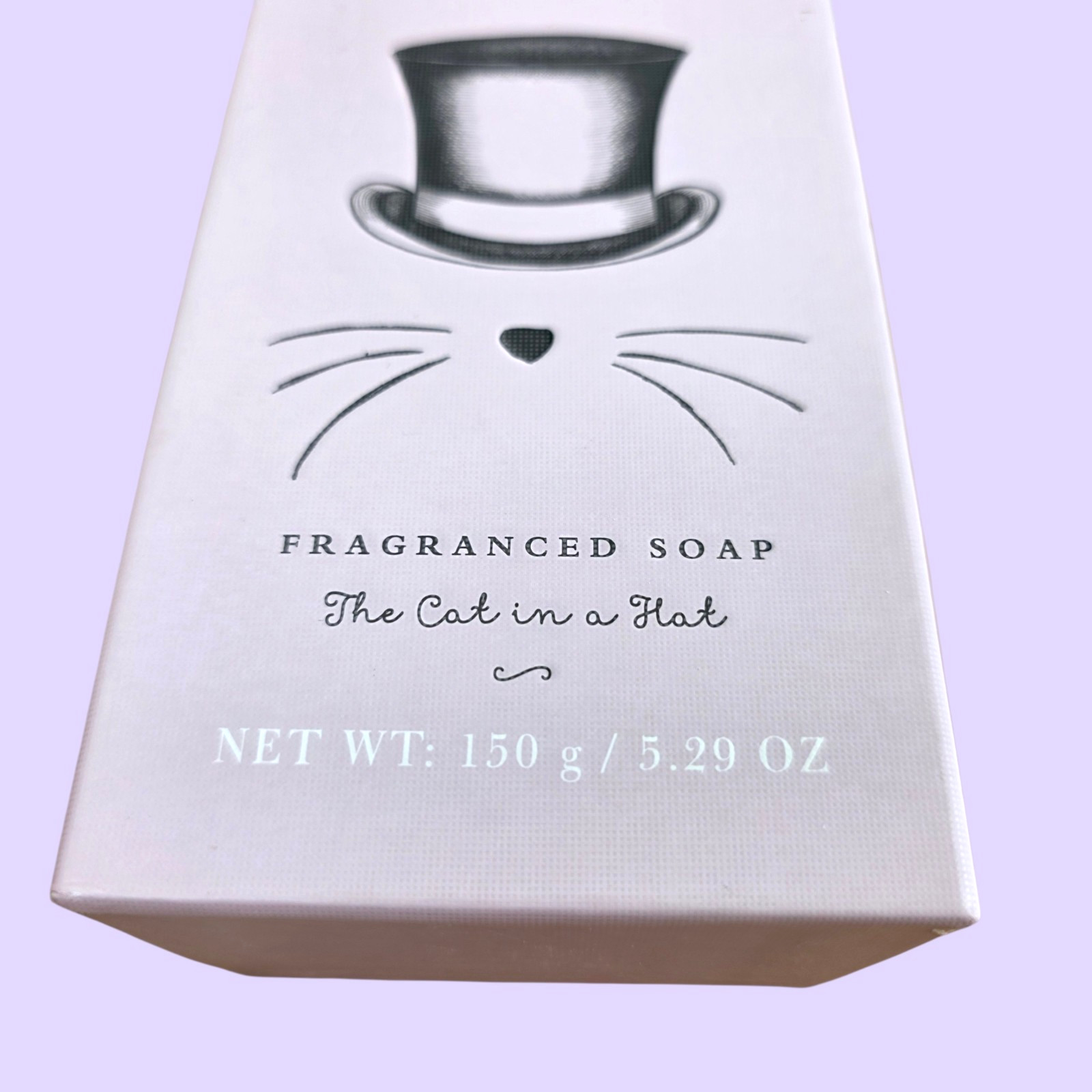 5.29oz Fragrance Soap, “The Cat in a Hat” Shaped, Top Hat Somerset Toiletry Co