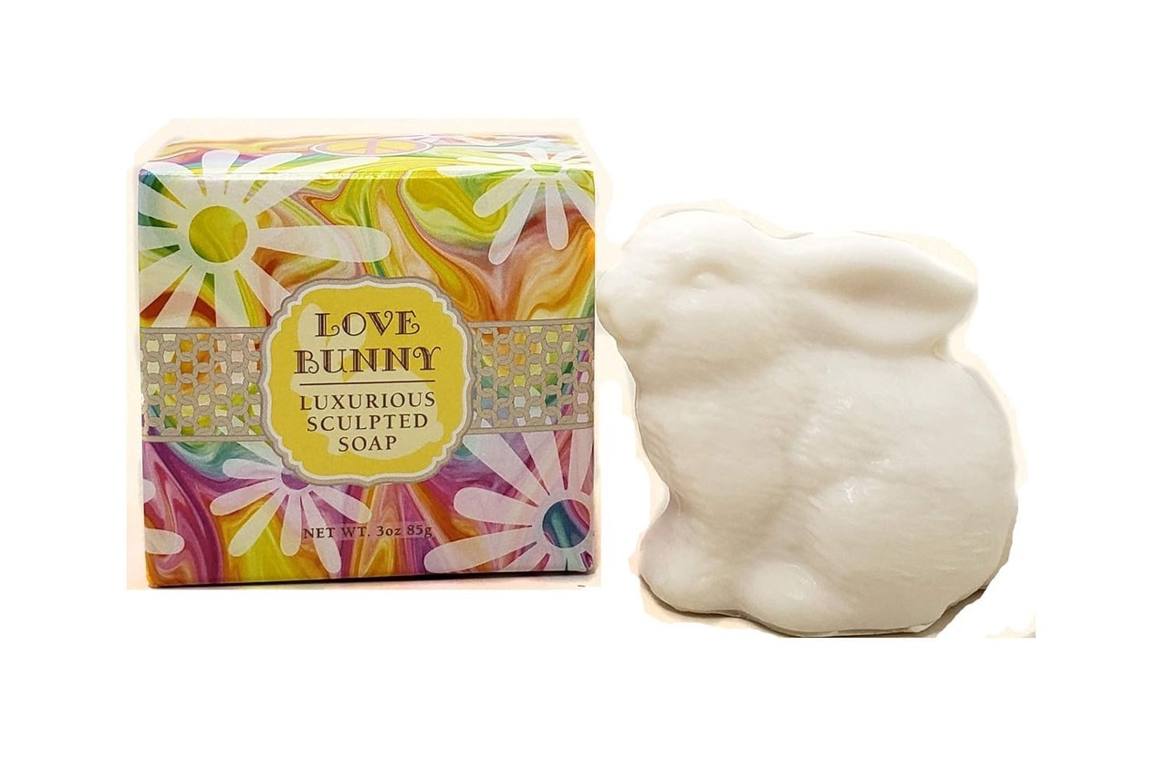 Greenwich Bay 3oz Sculpted Soap, Love Bunny (R57B02)