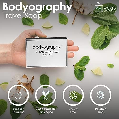World Amenities – Bodyography Blanc – Bulk Artisan Massage Bar | 1.8 oz | Van…