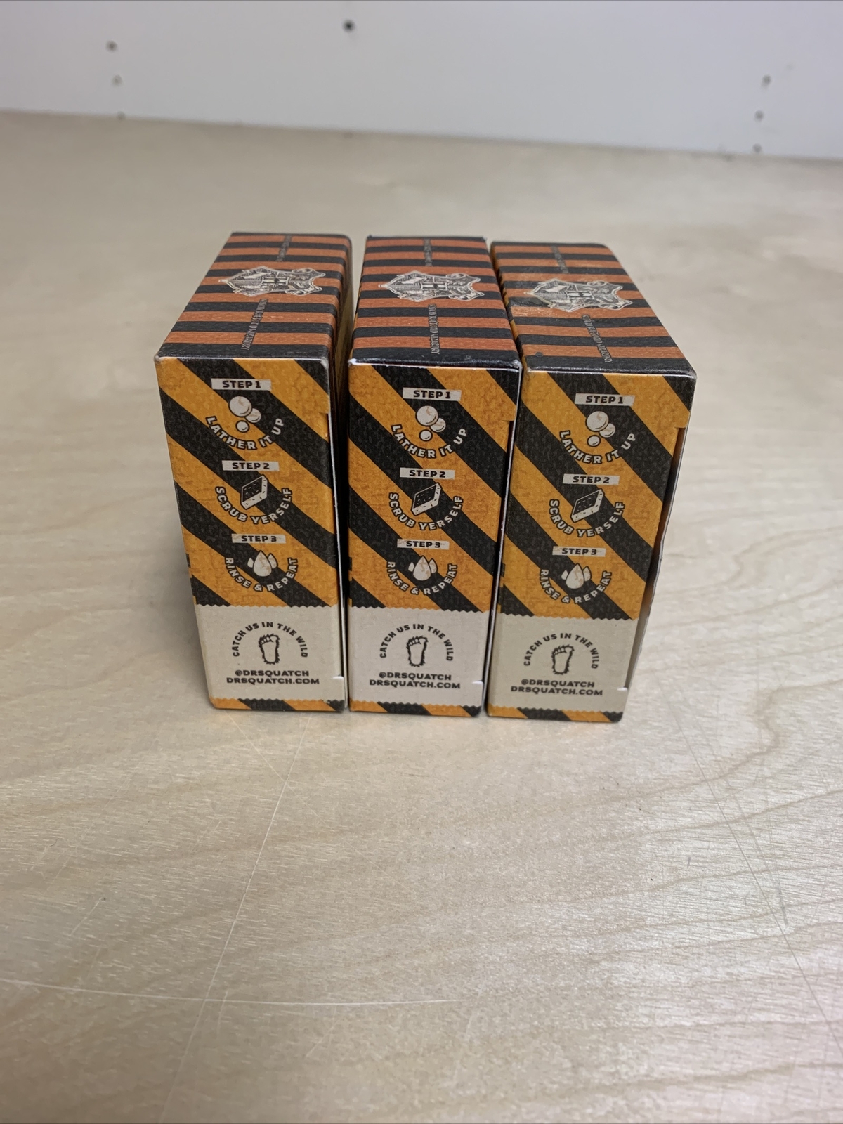 NEW Dr. Squatch Harry Potter Hufflepuff Lather of Loyal Limited Edition 3 Pack