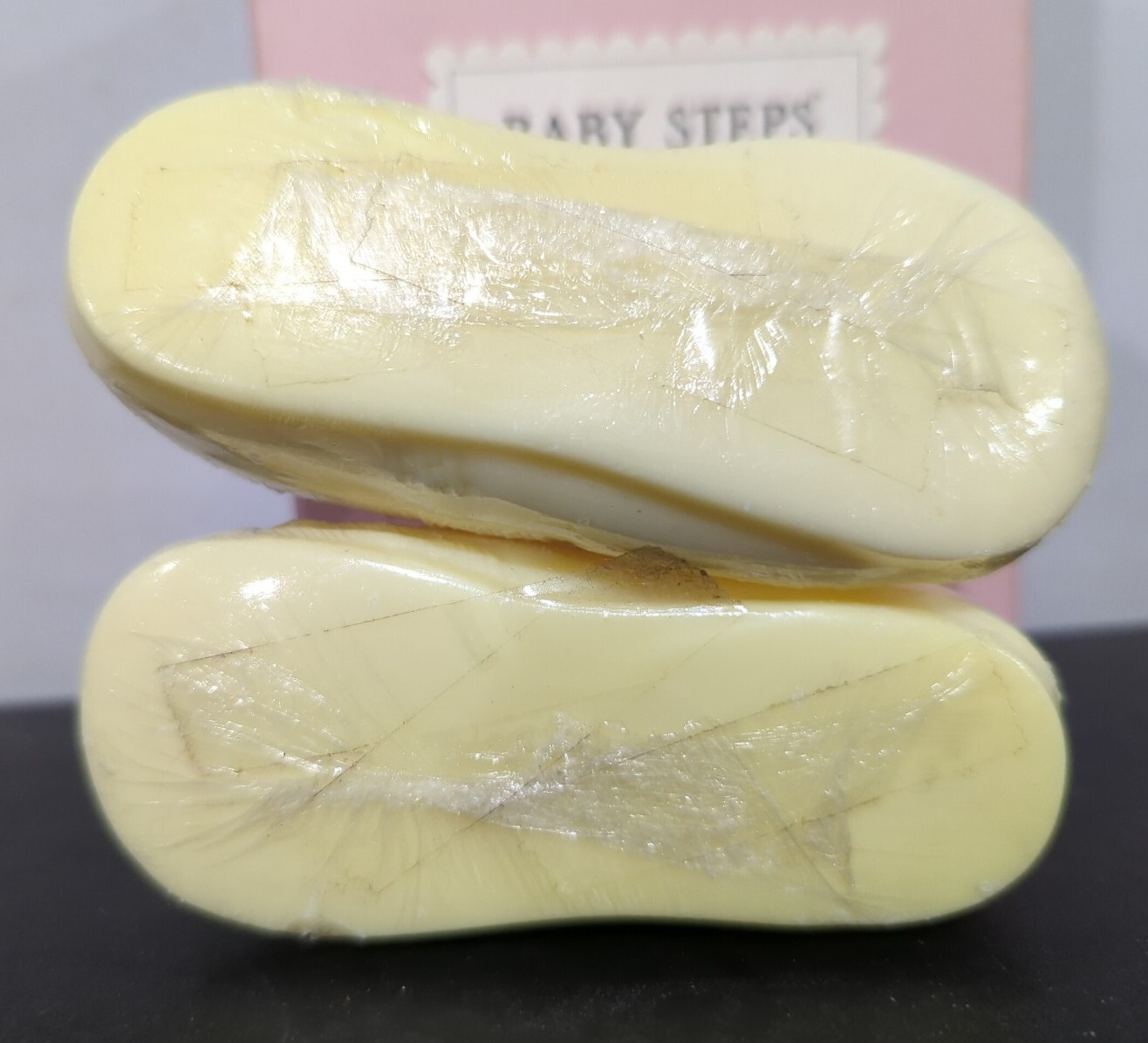 Two’s Company “Baby Steps” French Milled Baby Shoe Soaps