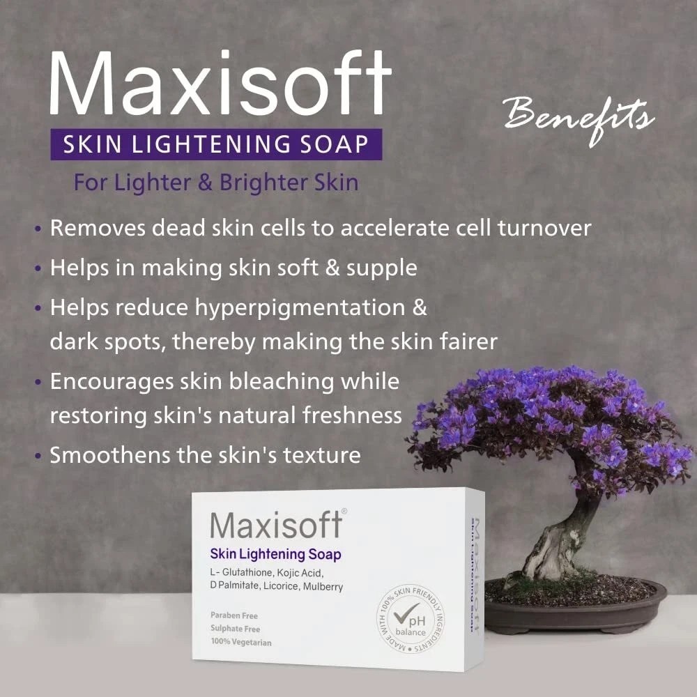 Maxisoft Skin Lightening Soap 75 gm f020