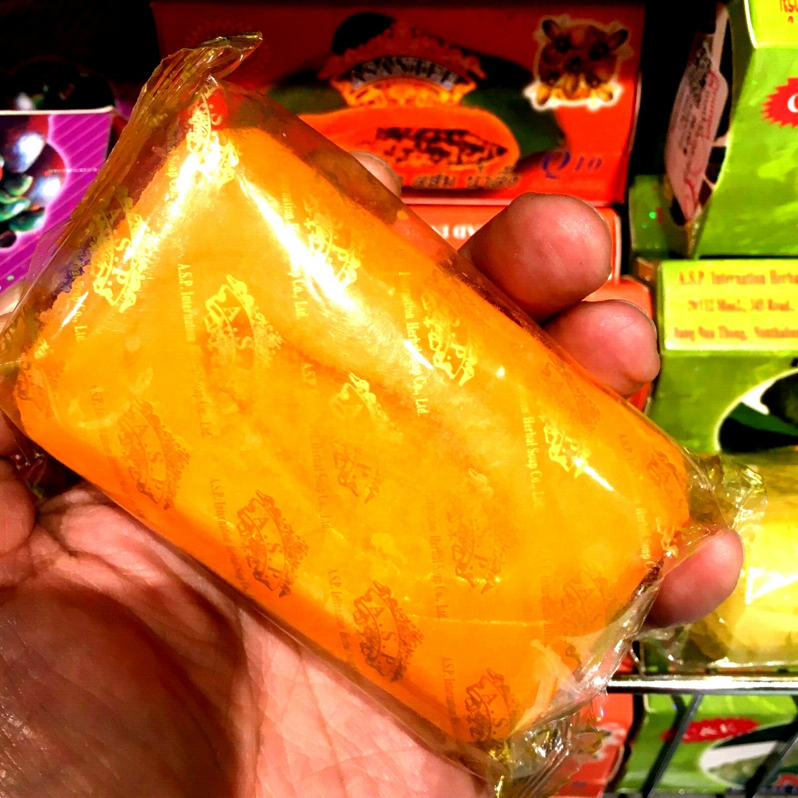2x Soap Papaya Asantee Herbal Whitening Anti Acne Thai Travel Nature Skin