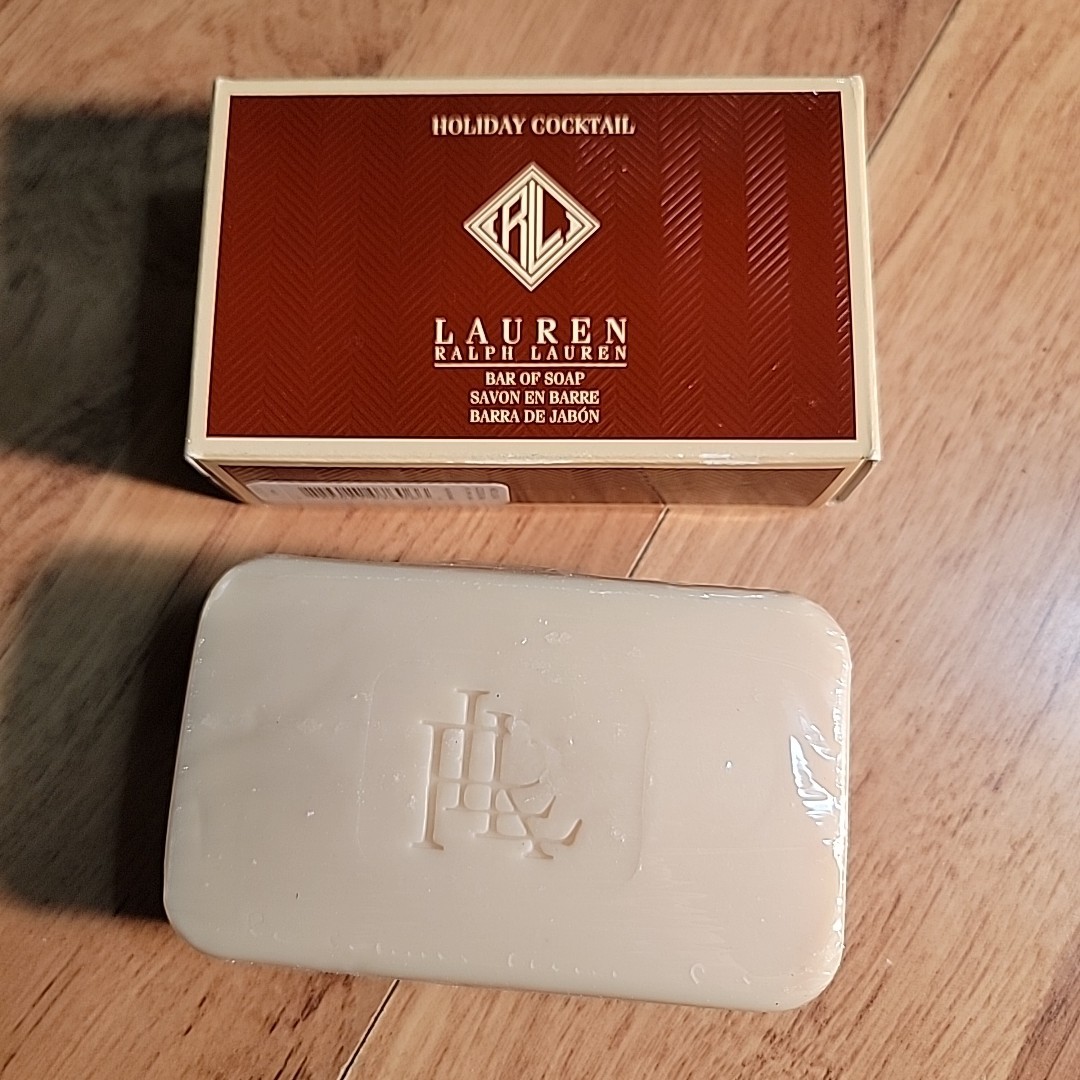 Ralph Lauren Bar of Soap Holiday Cocktail Scented Body Hand