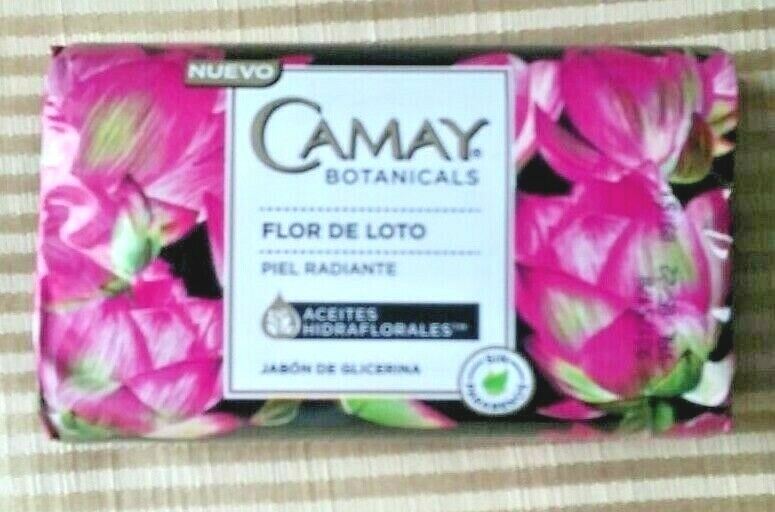 CAMAY FLOR DE LOTO JABON LOTUS FLOWER BOTANICALS SOAP – de 150g c/u ONE piece