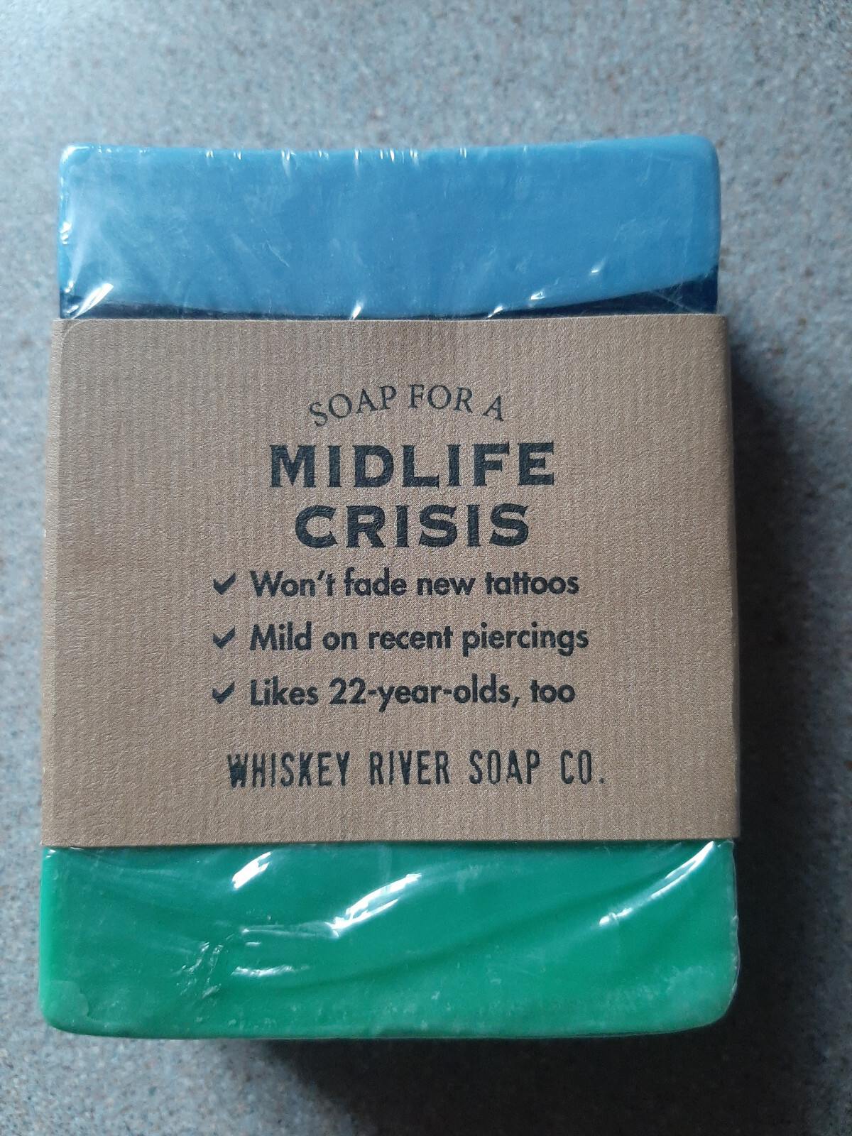 Soap for “A Midlife Crisis” From Whiskey River Soap Co. Kumquat Tree 6oz.