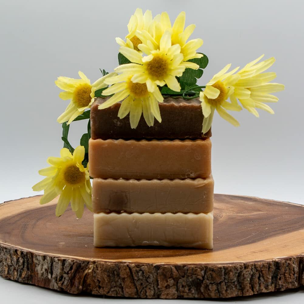 Bates Family Farm Coconut Mango Fat and Lye Soap Goat Milk Olive Oil Natural