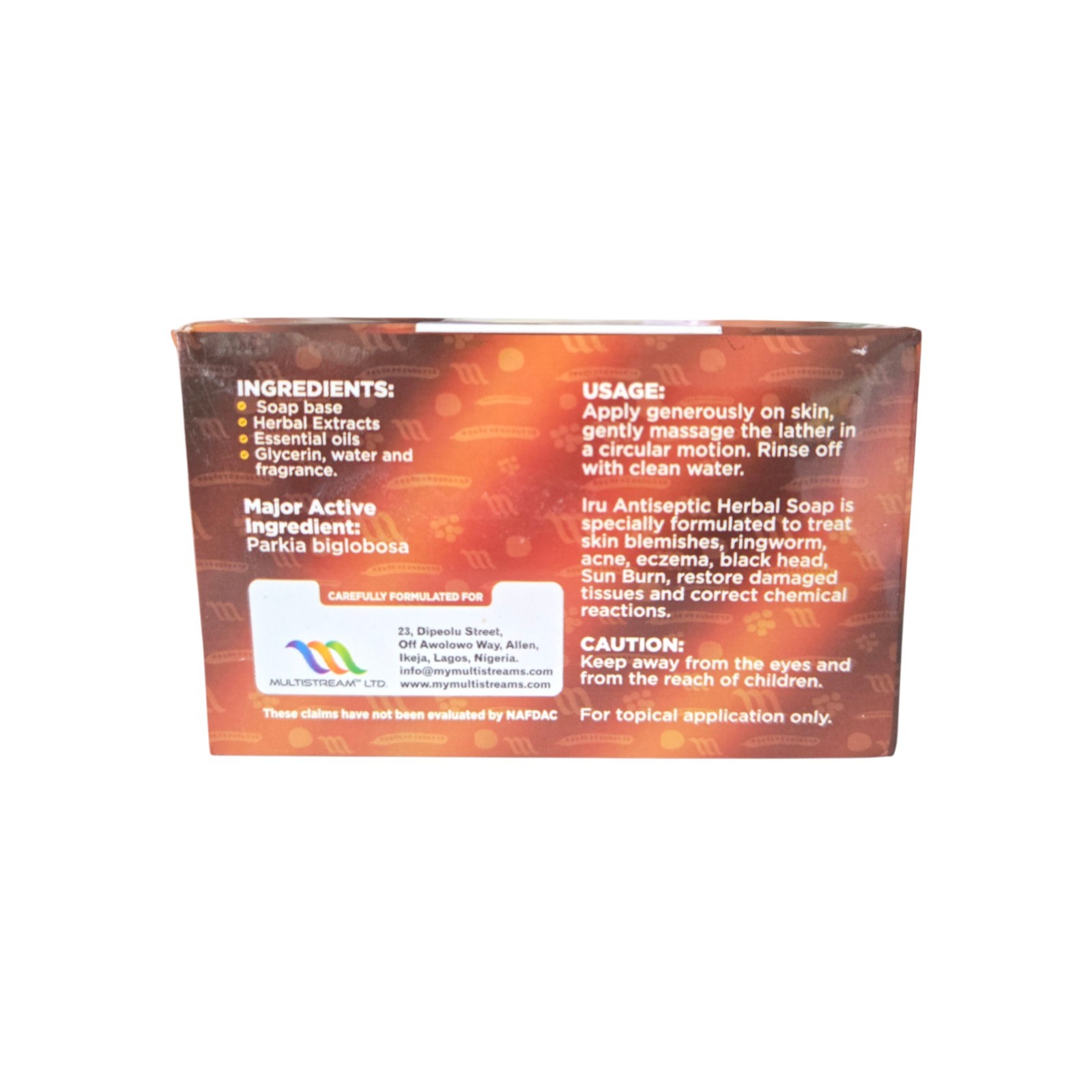 Iru Antiseptic Herbal Soap X1