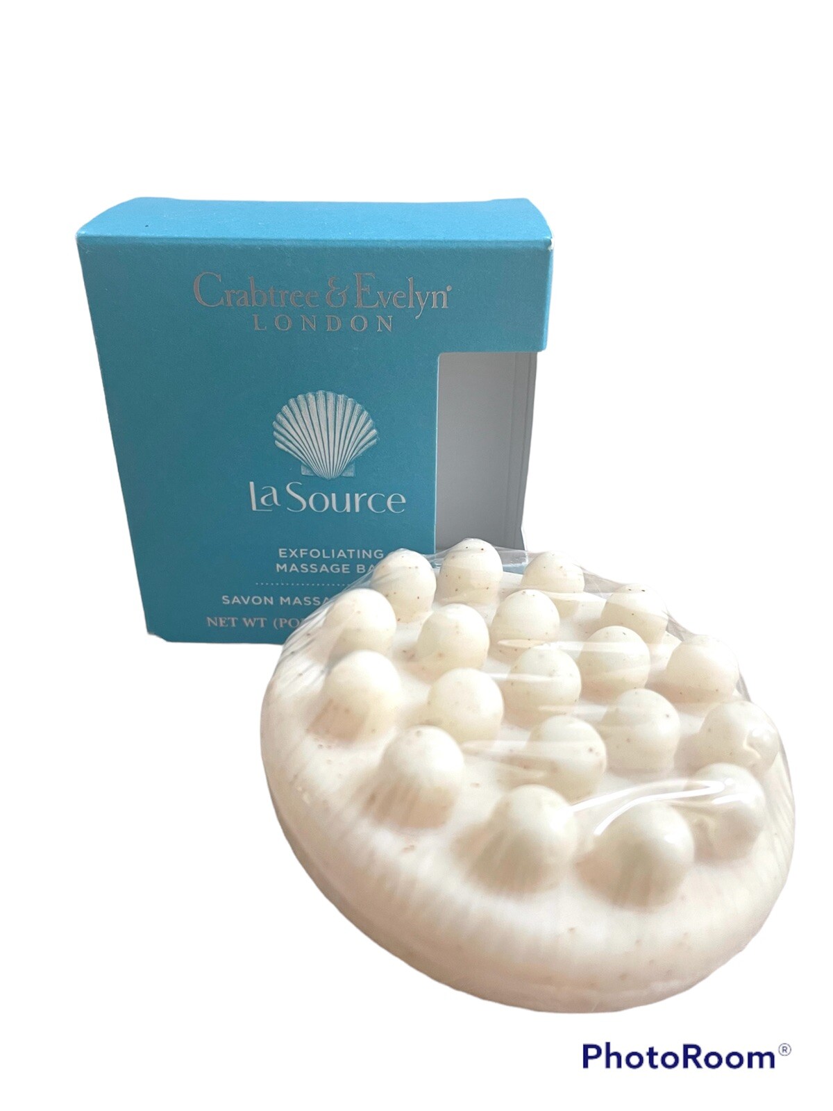 Crabtree & Evelyn La Source Exfoliating Massage Bar 4.4 OZ /125g Discontinued