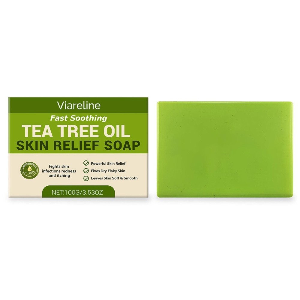 Relief Soap Bar, Loravey Tea Tree Oil Soap,Natural Soaps for Healthy Skin CW